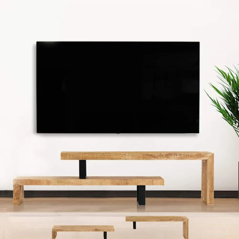 vidaXL Mueble para TV madera maciza de mango Outlet