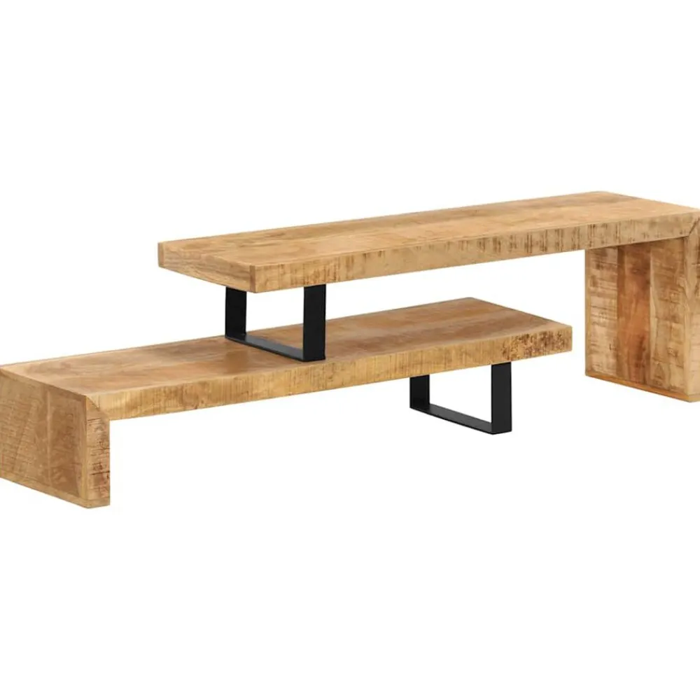 vidaXL Mueble para TV madera maciza de mango Outlet