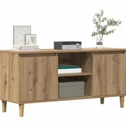 vidaXL Muebles Tv-Mueble para TV madera de ingeniería 102x35x50 cm