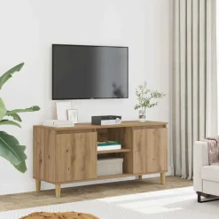 vidaXL Muebles Tv-Mueble para TV madera de ingeniería 102x35x50 cm