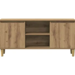 vidaXL Muebles Tv-Mueble para TV madera de ingeniería 102x35x50 cm
