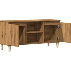 vidaXL Muebles Tv-Mueble para TV madera de ingeniería 102x35x50 cm