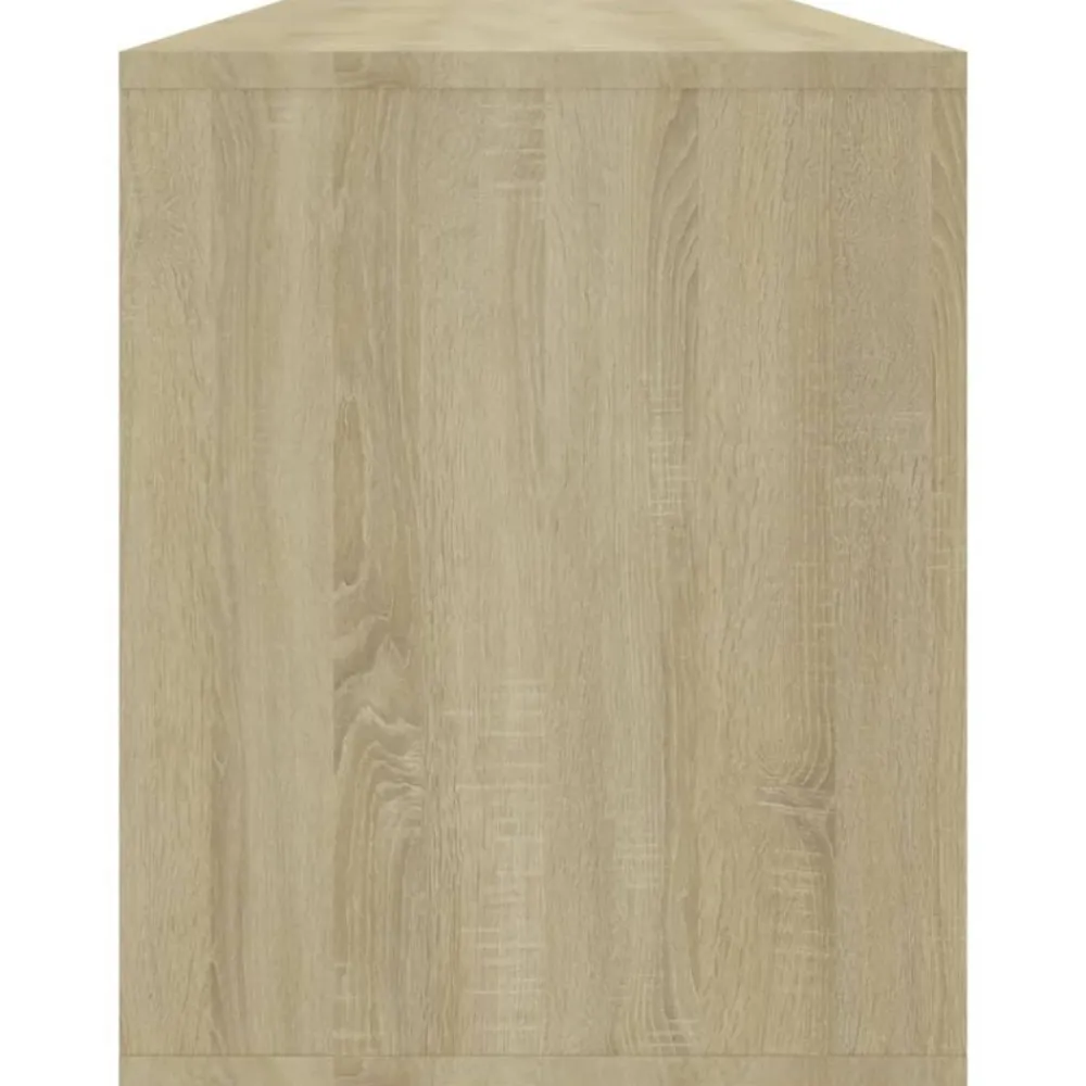 vidaXL Muebles Tv-Mueble para TV madera contrachapada 130x35x50 cm