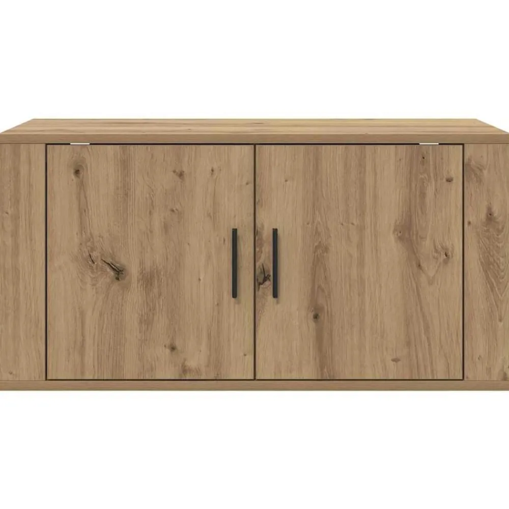 vidaXL Mueble para TV montado en la pared Roble artisan Outlet
