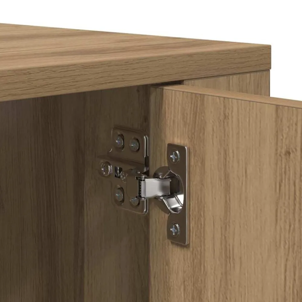 vidaXL Mueble para TV montado en la pared Roble artisan Outlet