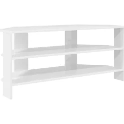 vidaXL MuebledeTVdeesquina 102x40,5x45cm brillante Online