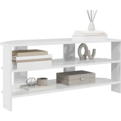 vidaXL MuebledeTVdeesquina 102x40,5x45cm brillante Online