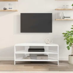 vidaXL MuebledeTVdeesquina 102x40,5x45cm brillante Online
