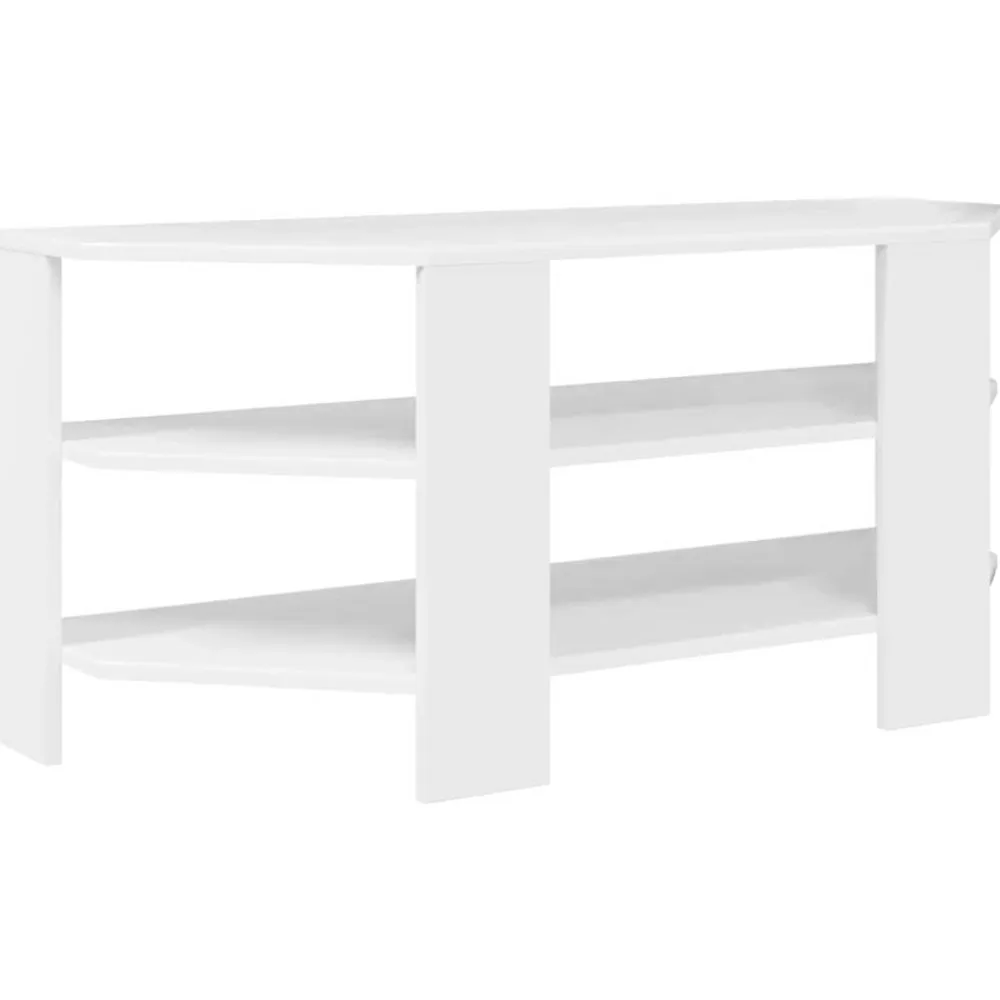 vidaXL MuebledeTVdeesquina 102x40,5x45cm brillante Online