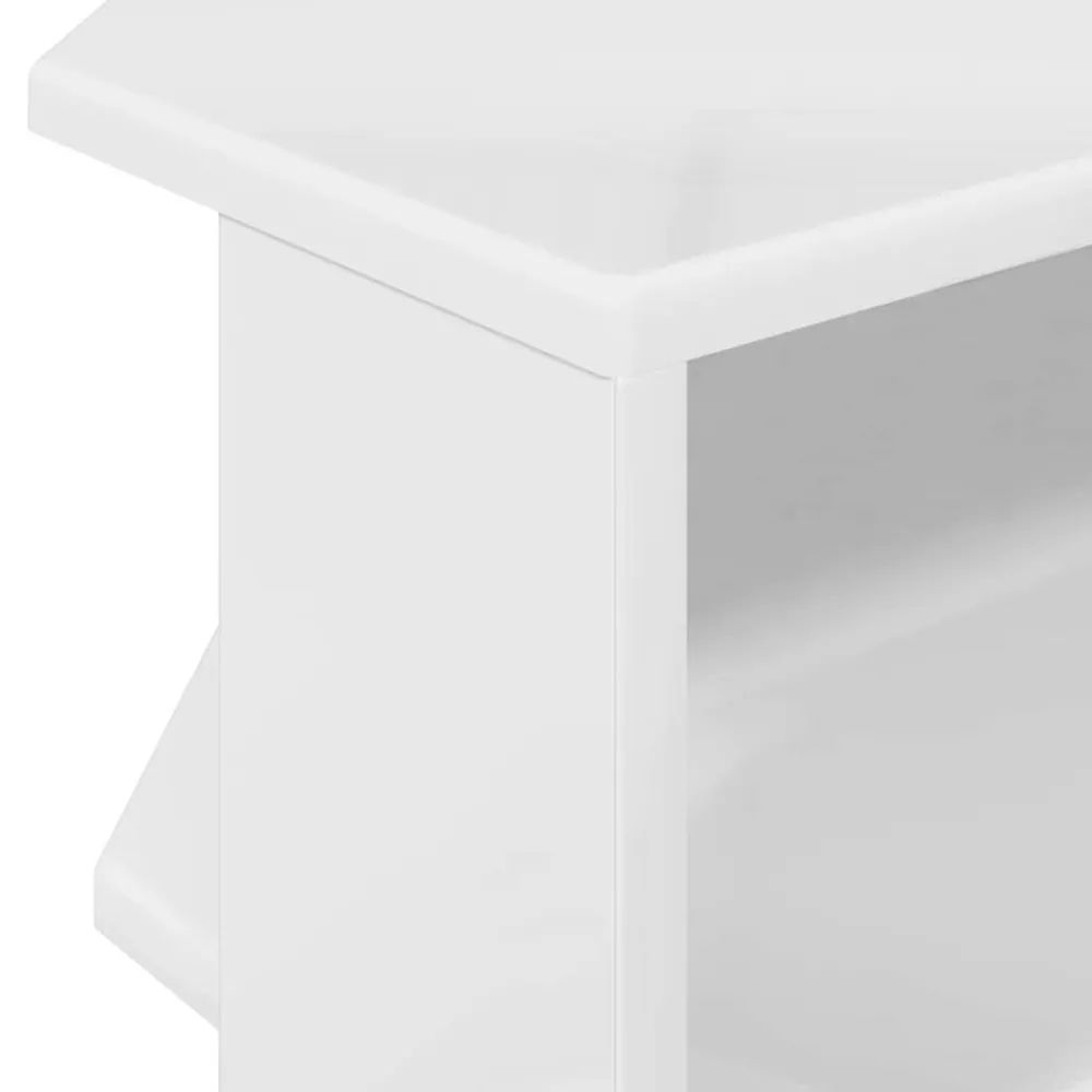 vidaXL MuebledeTVdeesquina 102x40,5x45cm brillante Online