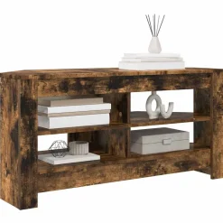 vidaXL MuebledeTVdeesquina 102 x 40,5 x 45 cm Roble ahumado Sale
