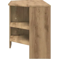 vidaXL Muebles Tv-MuebledeTVdeesquina Roble artesanal 102 x 40,5 x 45 cm