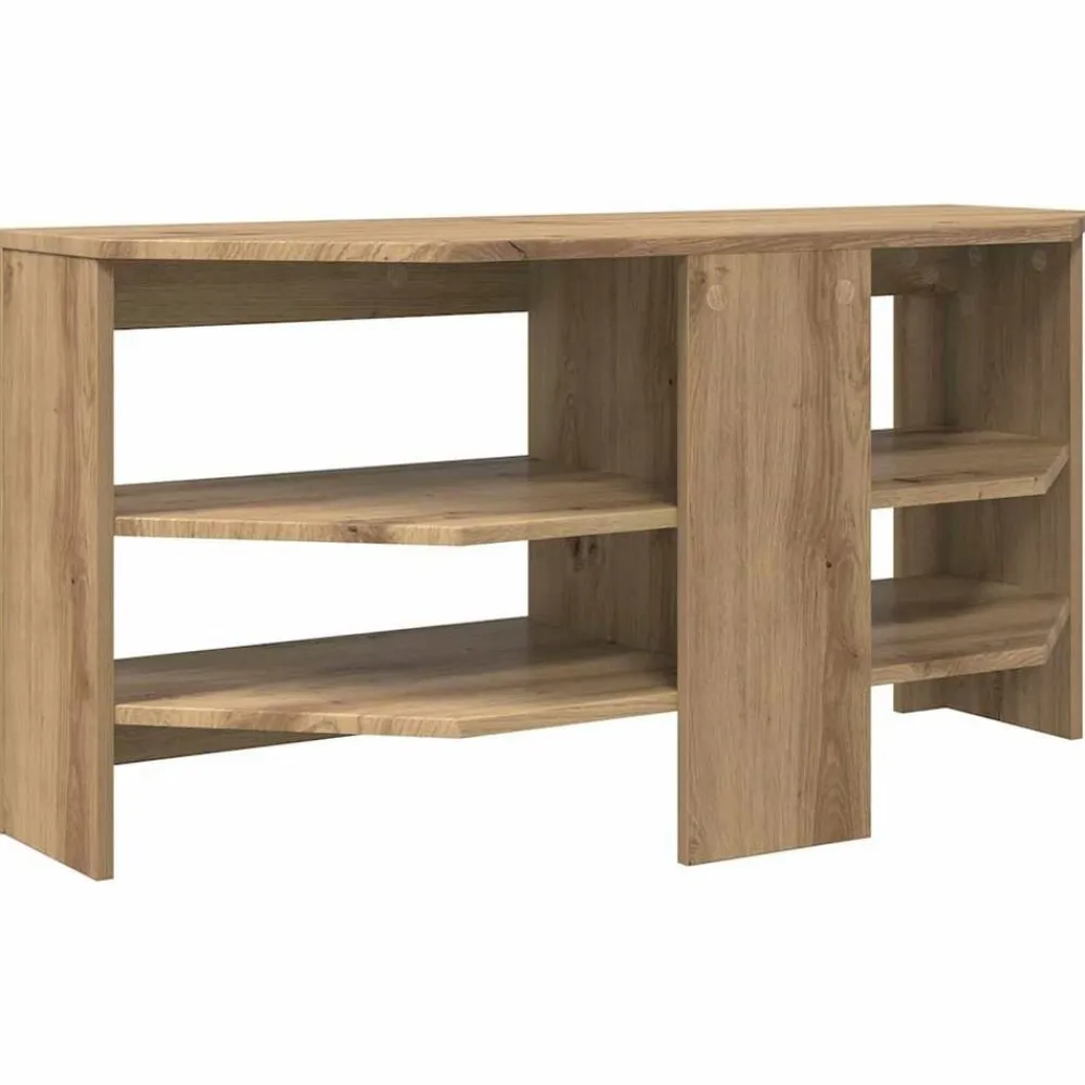 vidaXL Muebles Tv-MuebledeTVdeesquina Roble artesanal 102 x 40,5 x 45 cm