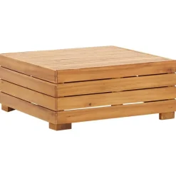 vidaXL Muebles de jardín 2 piezas con cojines madera maciza de acacia Gris oscuro Online