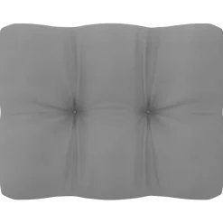 vidaXL Muebles de jardín 6 piezas con cojines de madera de pino maciza Natural Discount