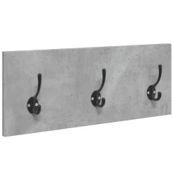 vidaXL Muebles de recibidor 4 pzas madera de ingeniería gris hormigón Gris hormigón Discount