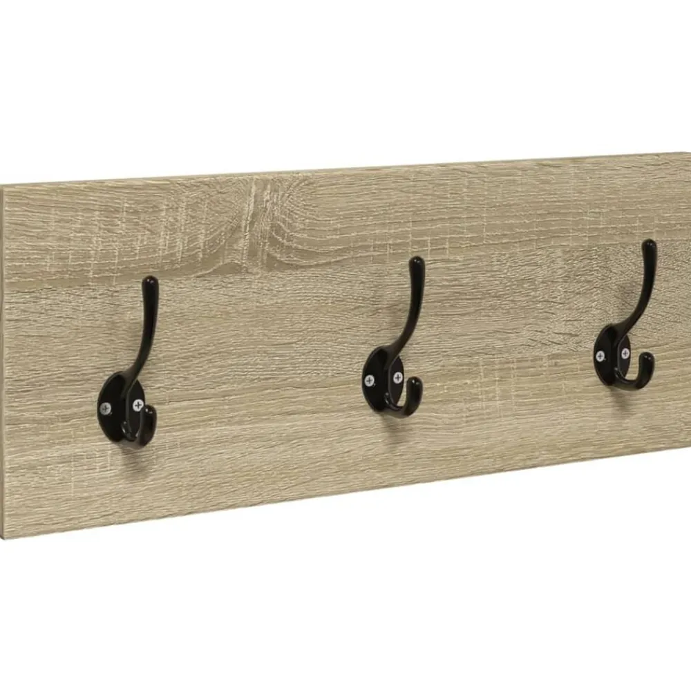 vidaXL Muebles de recibidor 4 piezas madera de ingeniería Roble Sonoma Best