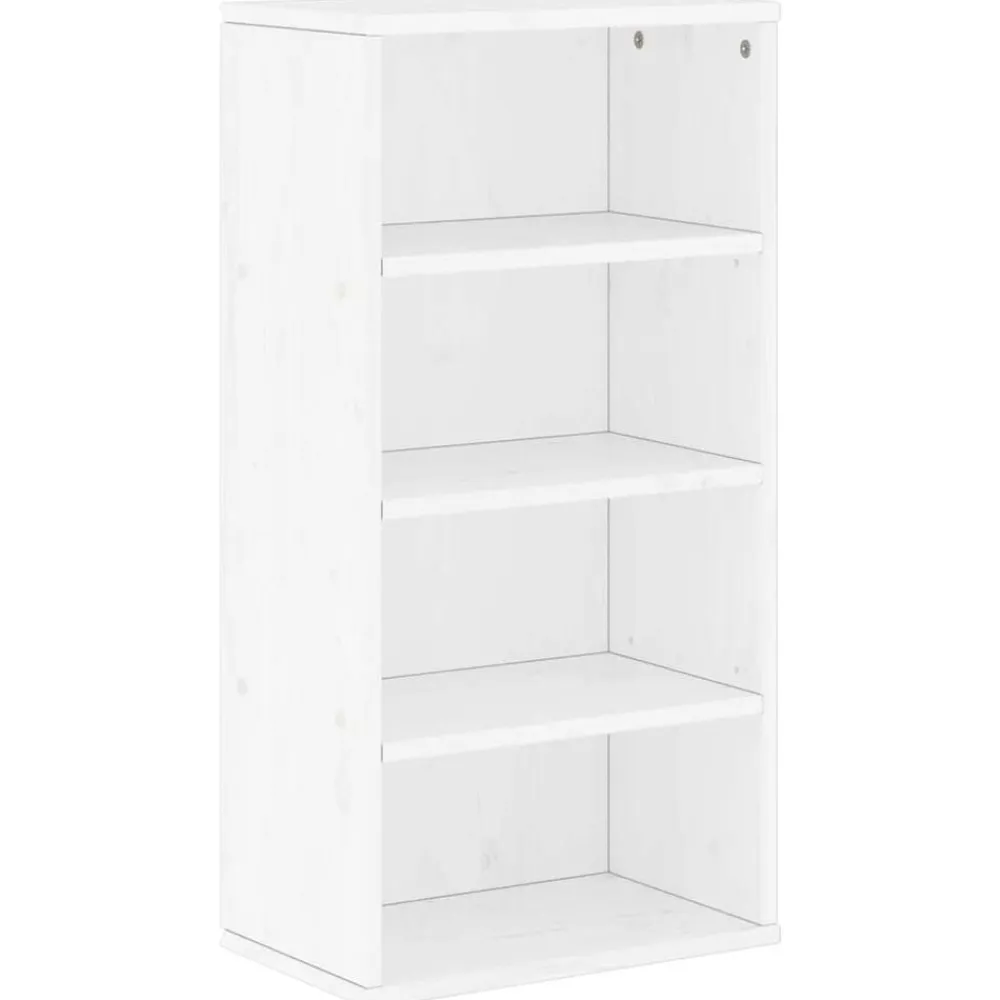 vidaXL Muebles de TV 5 uds. con almacenaje "ODDA" madera pino Blanco Clearance