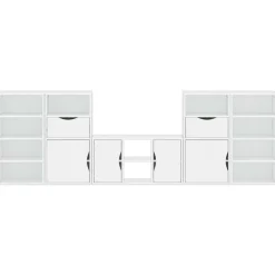 vidaXL Muebles de TV 5 uds. con almacenaje