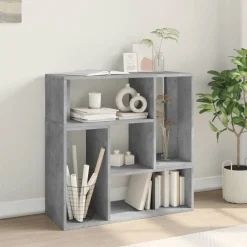 vidaXL Muebles Tv-Muebles de TV 2 uds madera ingeniería gris hormigón 75x30x50 cm