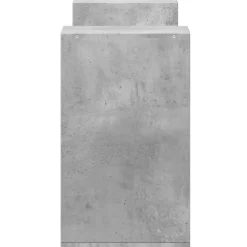 vidaXL Muebles Tv-Muebles de TV 2 uds madera ingeniería gris hormigón 75x30x50 cm
