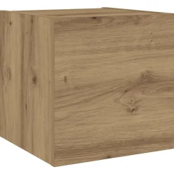 vidaXL Muebles Tv-Muebles de TV de pared 6 uds madera ingeniería roble artesanal