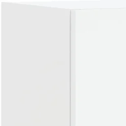 vidaXL Muebles Tv-Muebles de TV de pared con LED 4 pzas madera ingeniería