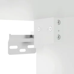 vidaXL Muebles Tv-Muebles de TV de pared con LED 5 pzas madera ingeniería