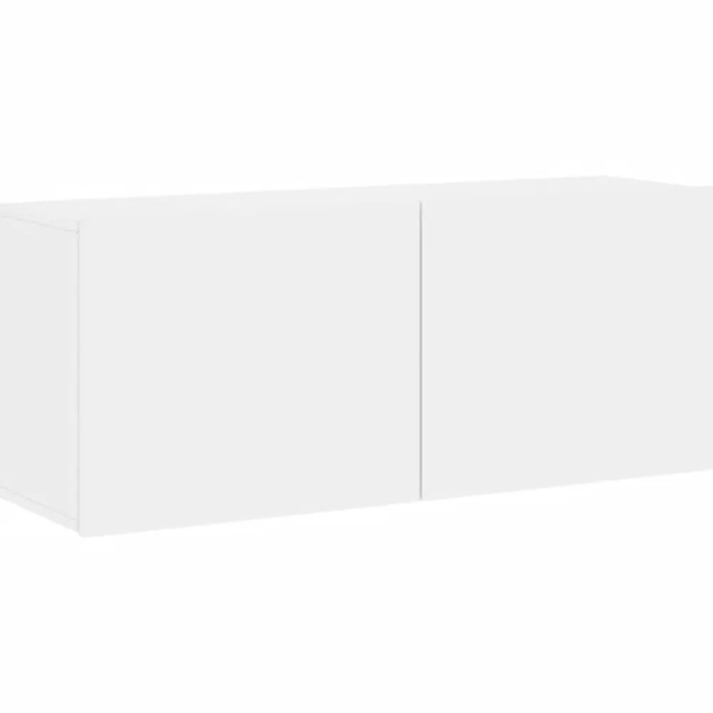 vidaXL Muebles Tv-Muebles de TV de pared 5 piezas madera de ingeniería