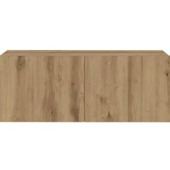 vidaXL Muebles Tv-Muebles de TV de pared 3 uds madera ingeniería roble artesanal