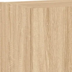 vidaXL Muebles Tv-Muebles de TV de pared 4 pzas madera de ingeniería