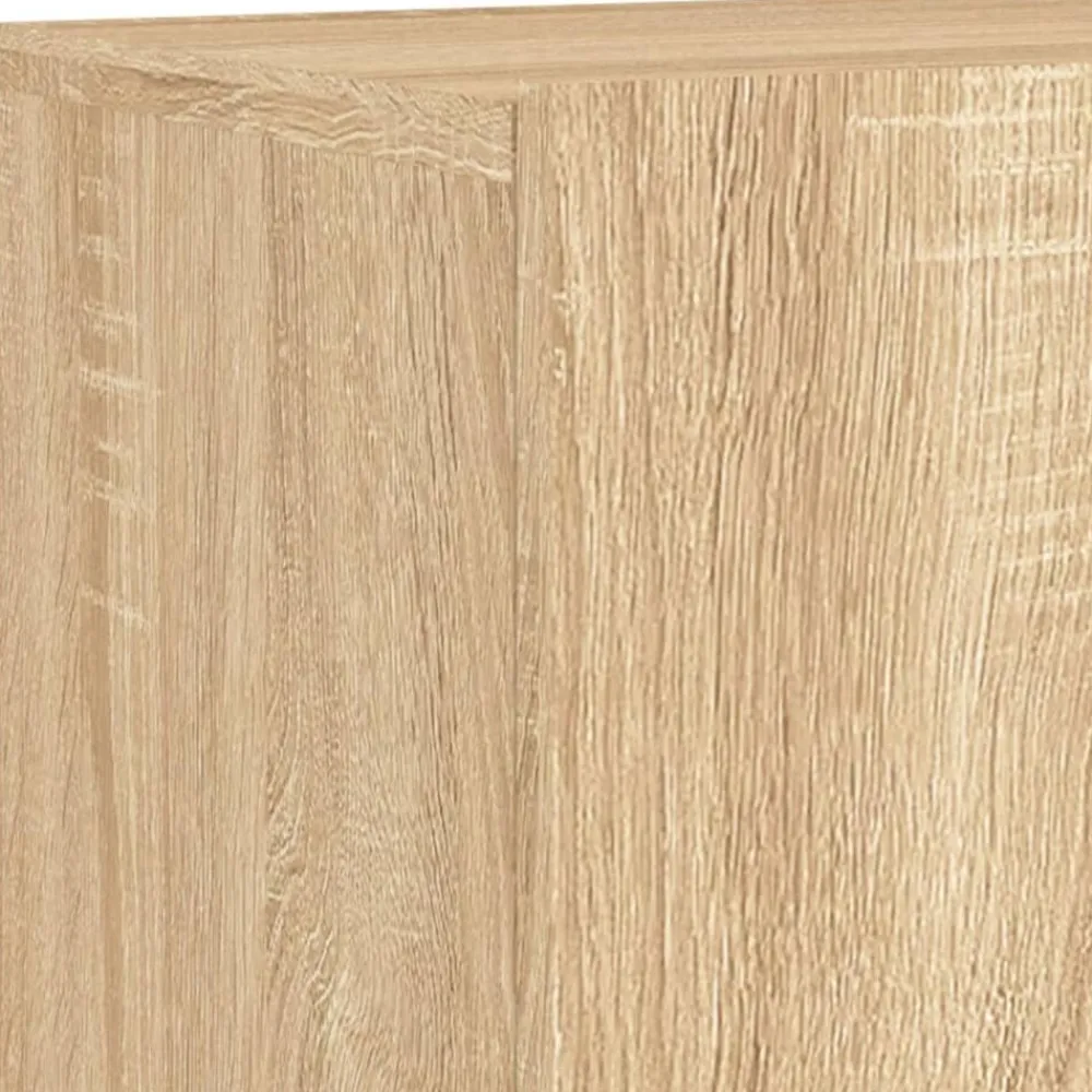 vidaXL Muebles Tv-Muebles de TV de pared 4 pzas madera de ingeniería