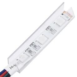 vidaXL Muebles Tv-Muebles de TV de pared con luces LED 4 piezas