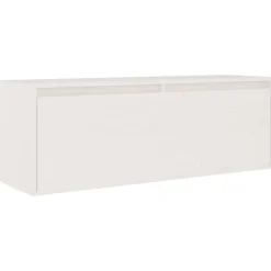 vidaXL Muebles para TV 5 piezas madera maciza de pino Blanco Sale