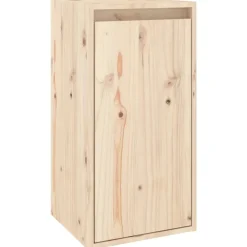 vidaXL Muebles para TV 3 piezas madera maciza de pino Natural Best