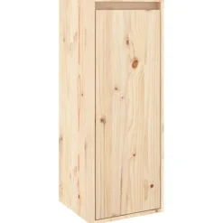 vidaXL Muebles para TV 3 piezas madera maciza de pino Natural Best