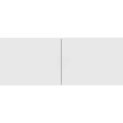vidaXL Muebles para TV 2 uds madera de ingeniería 80x30x30 cm Blanco New