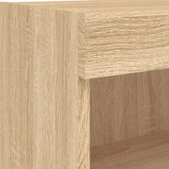 vidaXL Muebles TV pared con LED 6 pzas madera ingeniería Roble Sonoma Sale
