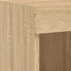 vidaXL Muebles TV pared con LED 6 pzas madera ingeniería Roble Sonoma Sale