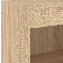 vidaXL Muebles Tv-Muebles TV pared con LED 8 pzas madera ingeniería
