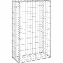 vidaXL Muro de gaviones con cubiertas acero galvanizado 60x30x100 cm Online