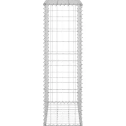 vidaXL Muro de gaviones con cubiertas acero galvanizado 60x30x100 cm Online