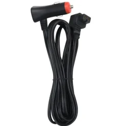 vidaXL Cocina Y Comedor-Nevera con ruedas y adaptador PP y PE negro y gris 50 L
