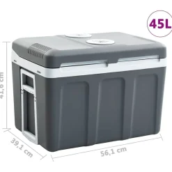 vidaXL Cocina Y Comedor-Nevera termoeléctrica portátil 40 litros 12 V 230 V E