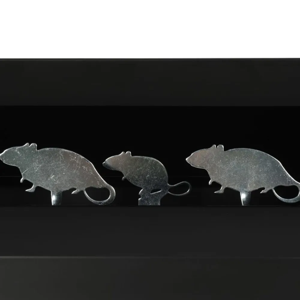 vidaXL Objetivo de tiro magnético recoge perdigones 4+1 diseño ratón New