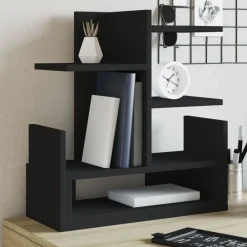 vidaXL Material De Oficina-Organizador de escritorio madera ingeniería 49x20x52,5 cm