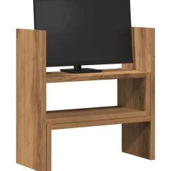 vidaXL Organizador de escritorio ajustable roble artisian 40x17x41 cm Roble artisan Online