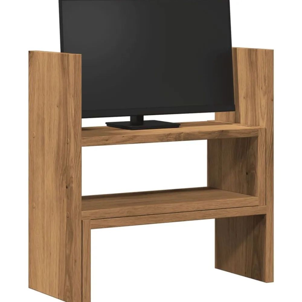 vidaXL Organizador de escritorio ajustable roble artisian 40x17x41 cm Roble artisan Online
