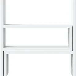 vidaXL Electrónica-Organizador de escritorio ajustable madera 40x17x41 cm