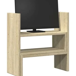 vidaXL Electrónica-Organizador de escritorio ajustable 40x17x41 cm